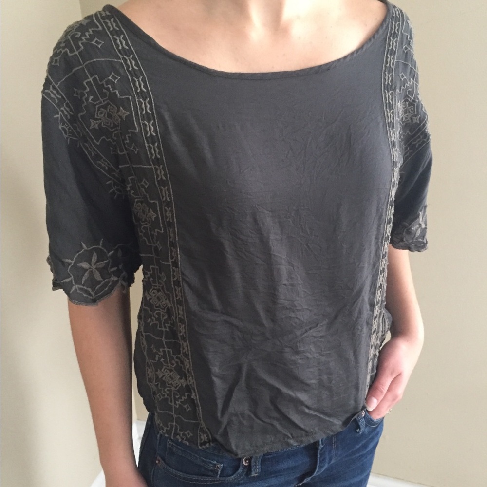 American Eagle Outfitters Tribal Top